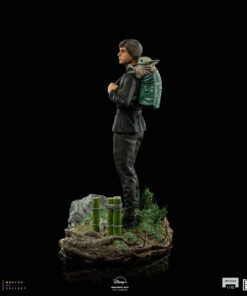 LUKE SKYWALKER AND GROGU TRAINING BOOK OF BOBA FETT 1/10 SCALE STATUE BY IRON STUDIO - Image 10