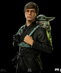 LUKE SKYWALKER AND GROGU TRAINING BOOK OF BOBA FETT 1/10 SCALE STATUE BY IRON STUDIO - Image 12