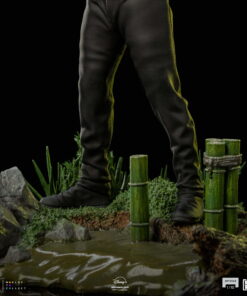 LUKE SKYWALKER AND GROGU TRAINING BOOK OF BOBA FETT 1/10 SCALE STATUE BY IRON STUDIO - Image 13