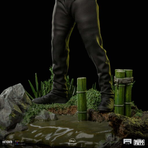 LUKE SKYWALKER AND GROGU TRAINING BOOK OF BOBA FETT 1/10 SCALE STATUE BY IRON STUDIO - Image 13