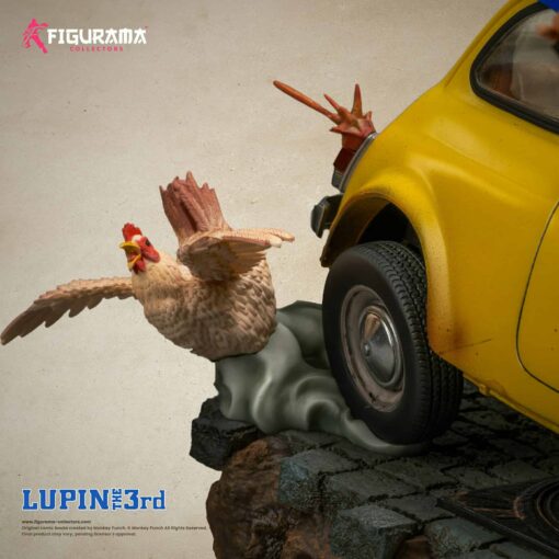 LUPIN THE 3RD - LUPIN, JIGEN, & FUJIKO ELITE DIORAMA STATUE BY FIGURAMA COLLECTORS - Displayed piece - Image 12