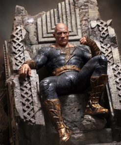 BLACK ADAM ON THRONE 1/4 STATUE BY QUEEN STUDIOS