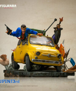 LUPIN THE 3RD - LUPIN, JIGEN, & FUJIKO ELITE DIORAMA STATUE BY FIGURAMA COLLECTORS - Displayed piece - Image 4