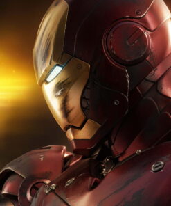 Queen Studios Iron Man Mark 3 1/2 StatueBattle Damaged Edition - Image 12