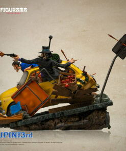 LUPIN THE 3RD - LUPIN, JIGEN, & FUJIKO ELITE DIORAMA STATUE BY FIGURAMA COLLECTORS - Displayed piece - Image 7