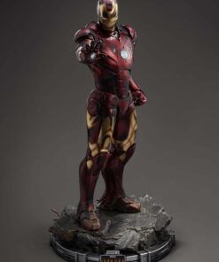 Queen Studios Iron Man Mark 3 1/2 StatueBattle Damaged Edition