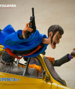 LUPIN THE 3RD - LUPIN, JIGEN, & FUJIKO ELITE DIORAMA STATUE BY FIGURAMA COLLECTORS - Displayed piece - Image 9