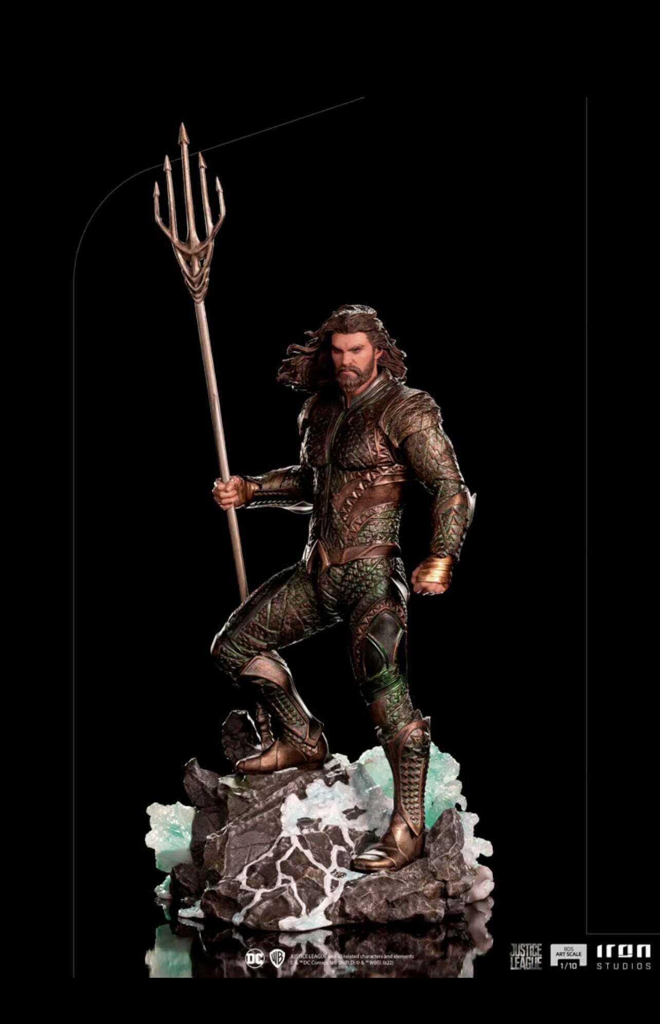 Aquaman 1:10 Scale Statue by Iron Studios Zack Snyder's Justice League - BDS Art Scale - Image 4