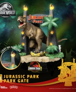 Alternative view of Beast Kingdom DS-088 Jurassic Park Gate Diorama Stage