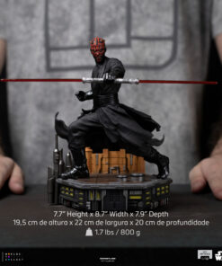 Alternative view of DARTH MAUL STAR WARS 1/10 SCALE STATUE BY IRON STUDIOS