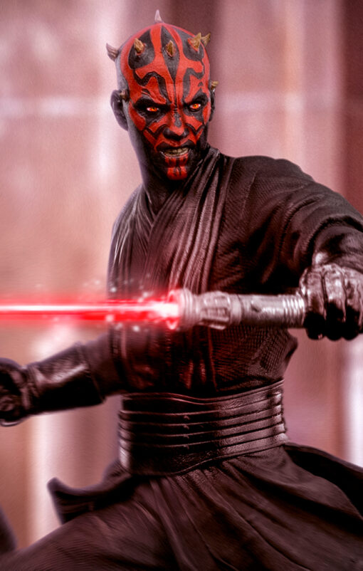 DARTH MAUL STAR WARS 1/10 SCALE STATUE BY IRON STUDIOS - Image 4
