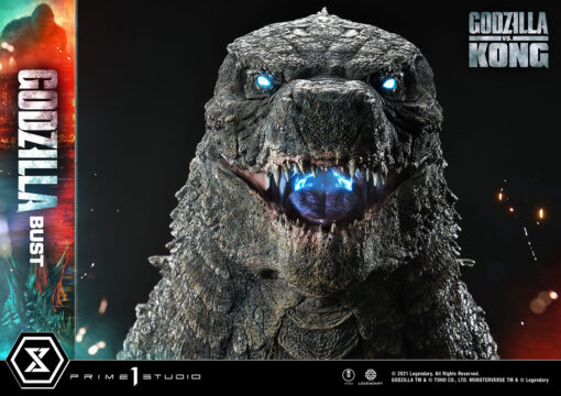 Godzilla vs Kong: Godzilla Bust Bonus Version By Prime 1 Studio - Image 12