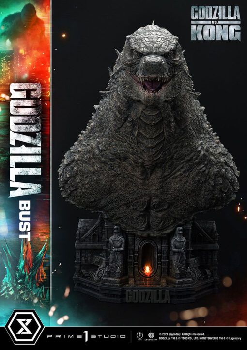 Godzilla vs Kong: Godzilla Bust Bonus Version By Prime 1 Studio - Image 2