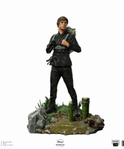 LUKE SKYWALKER AND GROGU TRAINING BOOK OF BOBA FETT 1/10 SCALE STATUE BY IRON STUDIO - Image 5