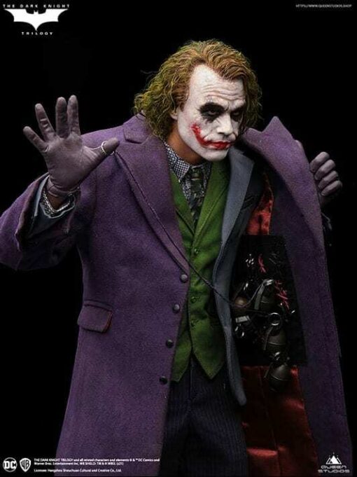QUEEN STUDIOS The Dark Knight Joker 1:4 Scale Statue - Regular Version - Image 7