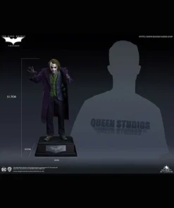 QUEEN STUDIOS The Dark Knight Joker 1:4 Scale Statue - Regular Version - Image 2