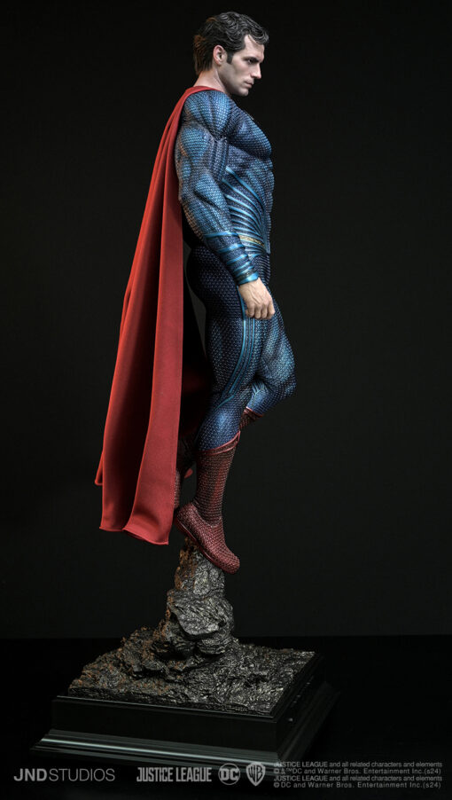 SUPERMAN (HENRY CAVILL) BLUE AND RED SUIT 1/3 SCALE STATUE + BUST BY JND STUDIOS - Image 7