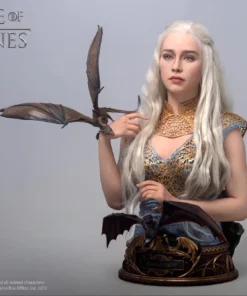 GAME OF THRONES - DAENERYS 1/1 LIFE-SIZE BUST BY INFINITY STUDIO