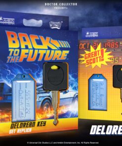 Alternative view of DELOREAN KEY- BACK TO THE FUTURE - DOCTOR COLLECTORS