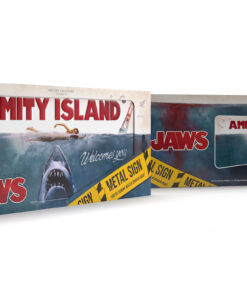 Alternative view of JAWS METAL SIGN - DOCTOR COLLECTORS