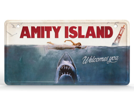 JAWS METAL SIGN - DOCTOR COLLECTORS