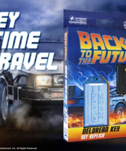 DELOREAN KEY- BACK TO THE FUTURE - DOCTOR COLLECTORS
