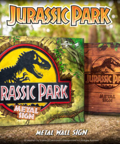 JURASSIC PARK - Metal logo By Doctor Collector