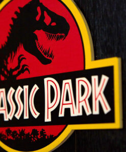 Alternative view of JURASSIC PARK - WOODART 3D “1993 Art" By Doctor Collector