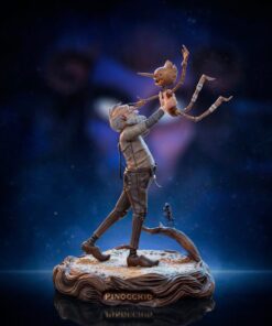 GEPETO & PINOCCHIO 1/10 ART SCALE BY IRON STUDIOS