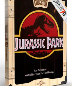 JURASSIC PARK - WOODART 3D “1993 Art" By Doctor Collector