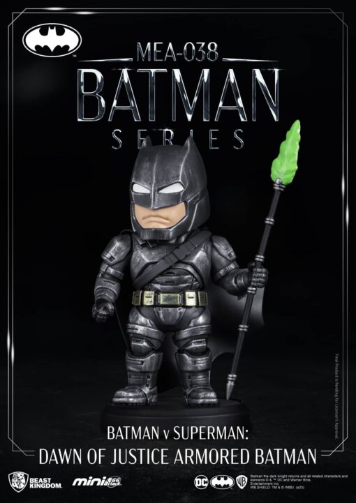 MEA-038 Batman Assemble Batman v Superman: Dawn of Justice Armored Batman SET By Beast Kingdom - Image 9