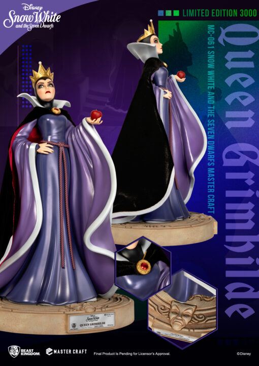 MC-061 Snow White And The Seven Dwarfs Master Craft Queen Grimhilde - Image 5