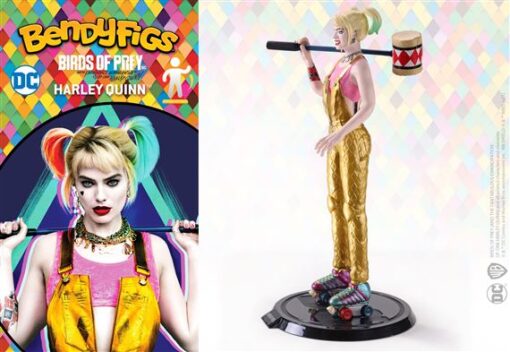 Harley Quinn Birds of Prey Bendyfig with Mallet - Image 5