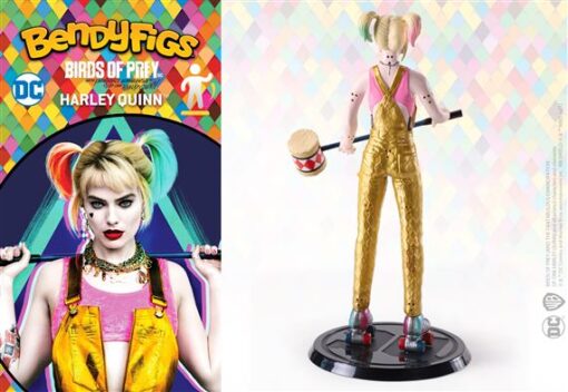 Harley Quinn Birds of Prey Bendyfig with Mallet - Image 7