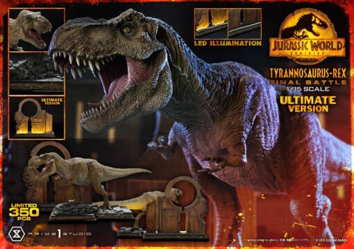 LMCJW3-03UT: TYRANNOSAURUS-REX FINAL BATTLE ULTIMATE VERSION (JURASSIC WORLD DOMINION) - Image 3