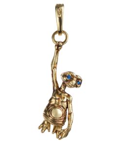 Alternative view of ET Charm - gold