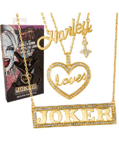 Harley Loves Joker Necklace Set