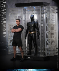 Batman Armory with Bruce Wayne Sixth Scale Figure Set By Hottoys