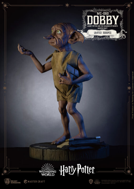 Harry Potter and the Chamber of Secrets Master Craft Dobby By Beast Kingdom - Image 12