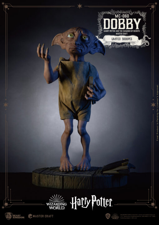 Harry Potter and the Chamber of Secrets Master Craft Dobby By Beast Kingdom - Image 13