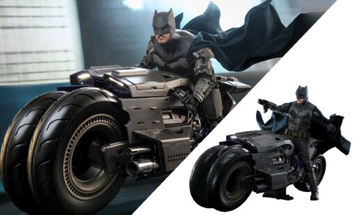 Batman and Batcycle Sixth Scale Figure Set By Hot Toys - Image 2