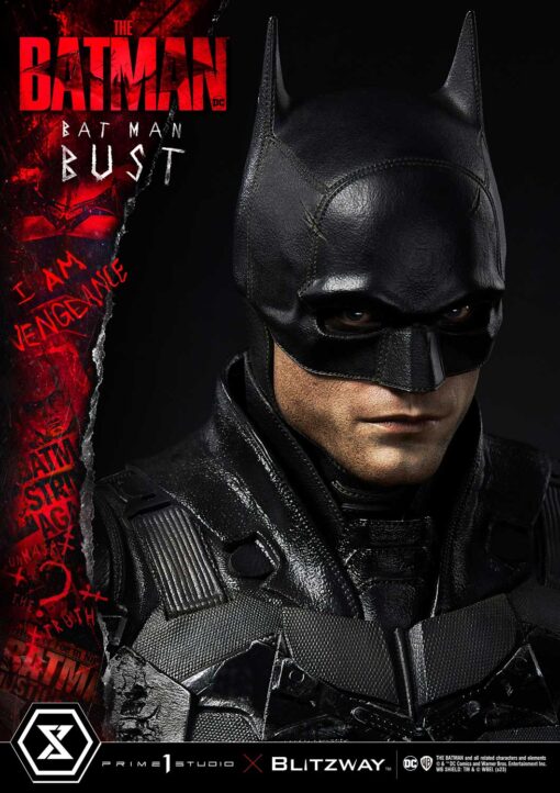 PBDC-09: Premium Bust The Batman (Film) The Batman By Prime 1 Studio X Blitzway - Image 13