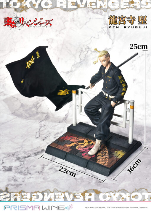 Prisma Wing Tokyo Revengers Ken Ryuguji WL 1/7 Scale By Prime 1 Studio - Image 6