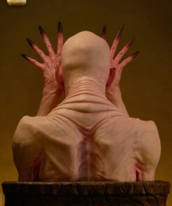 Alternative view of Pan’s Labyrinth, Pale Man life size bust By ECC