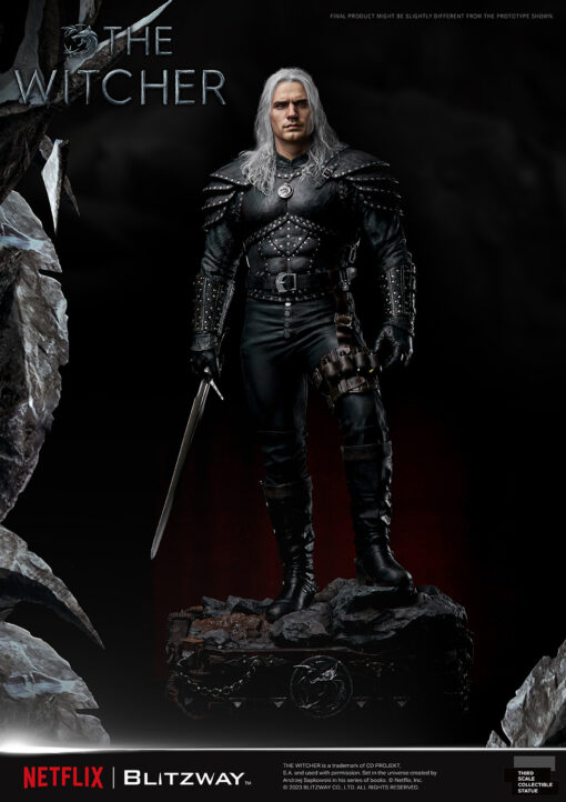 The Witcher ‘Geralt of Rivia’ (1/3 Scale Statue) By Blitzway - Image 4