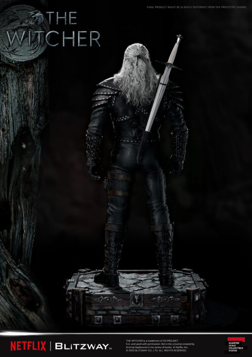 The Witcher ‘Geralt of Rivia’’ (1/4 Scale Statue) By Blitzway - Image 7