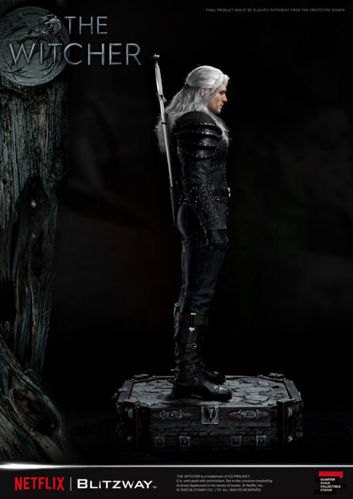 The Witcher ‘Geralt of Rivia’’ (1/4 Scale Statue) By Blitzway - Image 8