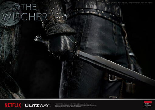 The Witcher ‘Geralt of Rivia’’ (1/4 Scale Statue) By Blitzway - Image 18