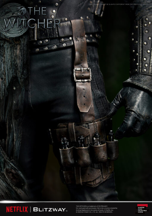 The Witcher ‘Geralt of Rivia’’ (1/4 Scale Statue) By Blitzway - Image 19