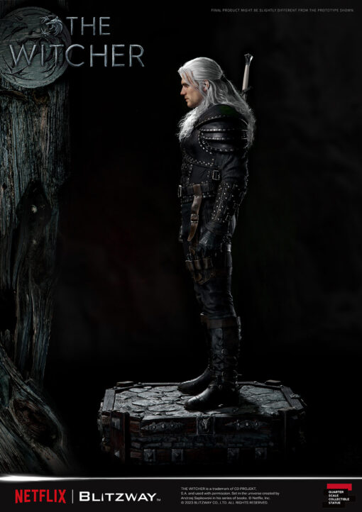 The Witcher ‘Geralt of Rivia’’ (1/4 Scale Statue) By Blitzway - Image 6
